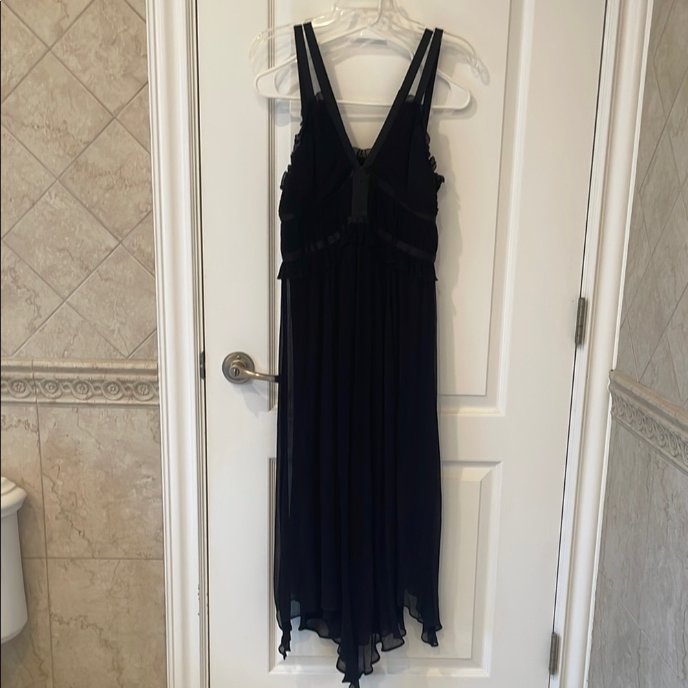 ba&sh Black High Low Cocktail Dress